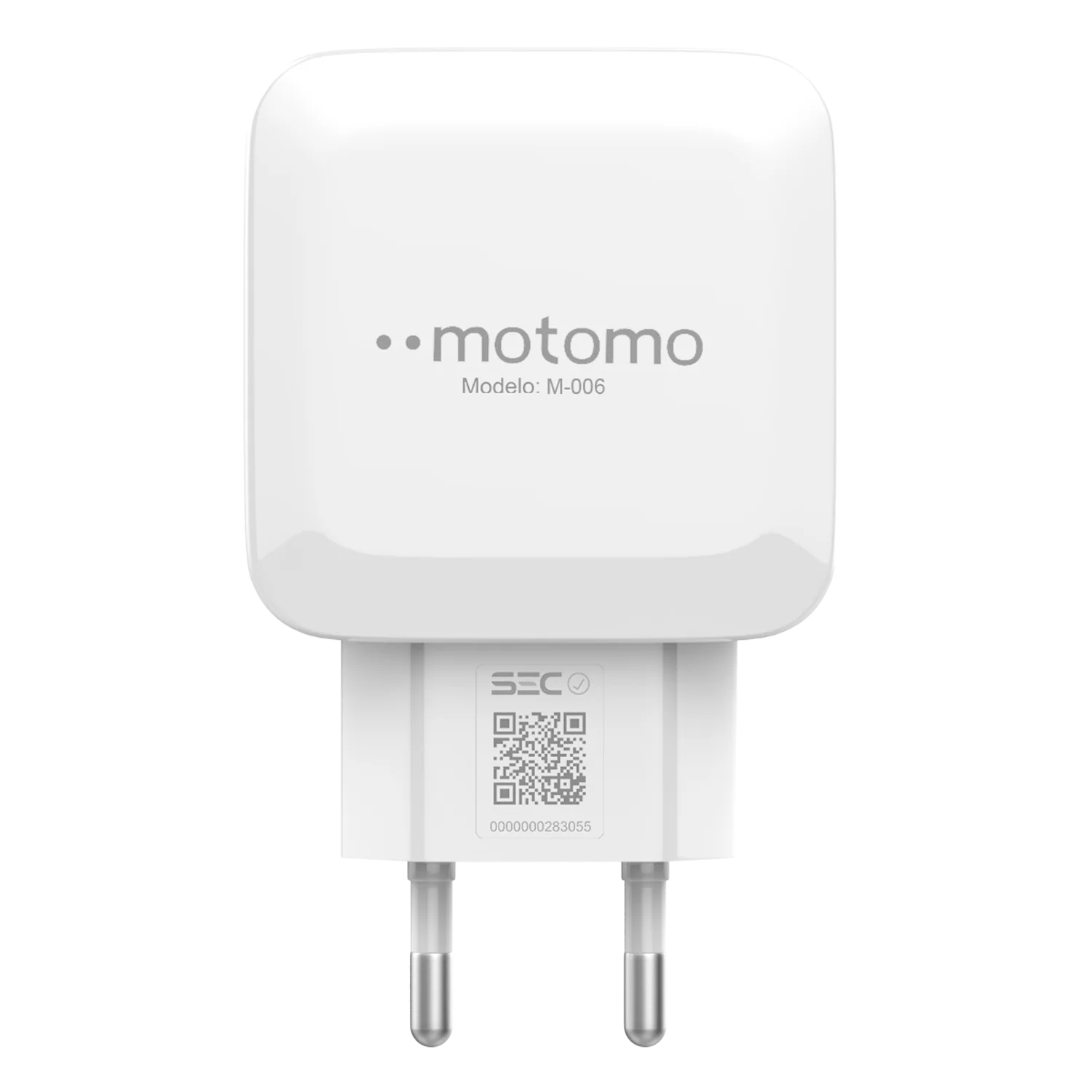 CARGADOR TIPO C CERTIFICADO + CABLE 1 MT MOTOMO 2.1 A 12V - Image 4